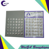 Hua Tai Plating Metal Garment Accessories Press Button 3# White