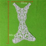 Water Soluble Cotton Lace Collar (cn140)