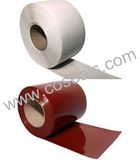 Opaque Red Welding PVC Strip Curtains