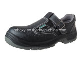 Leather+Artifical Leather Part Sandal Safety Shoe (HQ05036)