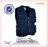 2017 Mens Black White Hoodie Vest