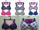 2pk Combo Printed Push up Bra
