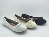 Pretty Patent PU with Lovely Bowknot for Girls Ballerinas