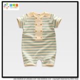 Summer Short Baby Clothes Stripe Printing Baby Rompers