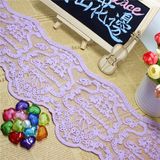 Factory Stock Wholesale 14.5cm Width Embroidery Nylon Net Lace Polyester Embroidery Trimming Fancy Mesh Lace for Couture Accessory & Home Textiles (BS1095)
