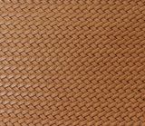 Newest Fashionable Woven PU PVC Synthetic Leather for Bag (H256)