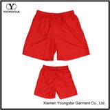 Mens Red Lined Microfiber Shorts Short Sports Beach Pants