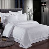 Hotel Linen 100%Cotton White Bedsheets for Hotel or Restaurant