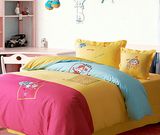 Lovely Cartoon Printed Baby Bedding Sets 3