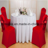 Wholesale Round 100% Polyester Table Cloth for Hotel and Wedding