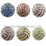 Alloy Rhinestones Fashion Snap Button Garment Accessories Jewelry Charms DIY