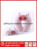 Plush Pig Toy Traveling Neck Cushion with Eye Mask