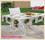 New Designs PVC Transparent Table Cloth /Oilcloth Factory