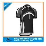Black Bicycle Fashion Fit Cycling Jersey for Men