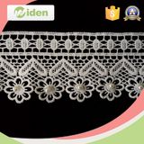 Fancy Style Polyester Embroidery Chemical Beaded Lace for Wedding