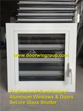 Aluminum Glass Louver Window with Opening Handles