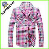 100% Cotton High Quality Men's Shirts (H-004)