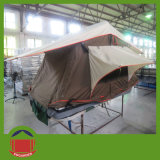 Dark Coffee Roof Top Tent for Outside Exploration