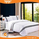 Hotel Supplies Wholesale 100% Cotton White Embroidery Bedding Sets