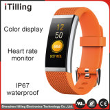 Bt Wear 2018 Hot Sale Color Screen Heart Rate Monitor Waterproof Calorie Smart Bracelet for Sport