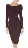 Long Sleeve Show Thin Wedding Dress