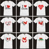 Logo Printing T Shirt Cotton Material Advertising Promotional T Shirt