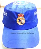 Cheap High Quality Flat Peak Embroidered Sports Promotional Caps