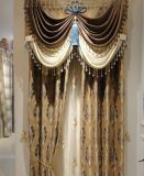 Chenille Jacquard Curtain Decoration Curtain (KS-162)