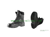 Military Tactical Combat Boots Black Leather Shoes CB303002