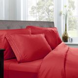 Hotel Design 35% Bamboo Microfiber Bed Sheet Set