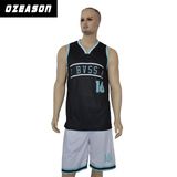 Professional Maker Wholesale Blank Basketball Jersey with Logo Design (BK021)