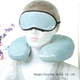 Hot Sale Latex U-Shape Pillow & Eye Mask Manufacturer Direct Sale