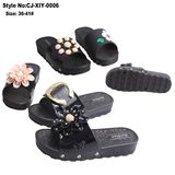 Fshion and Beautiful Design Upper PVC Women Slide Sandal