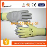 Ddsafety 13G Hppe with PU Coated Cut Resistant Glove