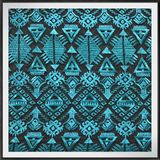 Geometrical Mesh Embroidery Lace Polyester Tulle Embroidery Lace