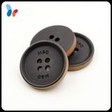 Matte Black Resin Button for Men's Suits