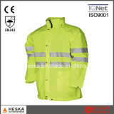 Hi Vis Waterproof Safety Jacket Rain Wear safety Clothing