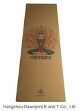 Eco-Friendly Natural Cork +Natural Rubber Yoga Mat, Totally Anti-Slip and Antimicrobial Yoga Cushion