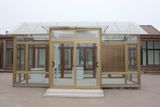 Customized UPVC/PVC Profile Plastic Window/Sliding Window with Mosquito Net