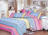 Polyester 100% Microfiber Printting Beautiful Bedding Set T/C 65/35