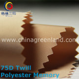 100%Polyester 75D Memory Twill Fabric for Garment Textile (GLLML207)