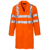 High Quality Reflective Raincoat with En20471 Standard (C2478)