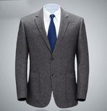 Economic and Durable Gray Suit