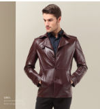 OEM Plus Size Latest Fasion Winter Office Men's Leather Jackets
