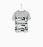 Factory Boy's Sport T Shirt with Slogan Printed