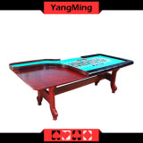 Macau Luxury Factory Design Standard Casino Roulette Table Gaming Table Can with Roulette Wheel Ym-Rt04