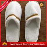 Goood Quality Velvet Disposable Hotel Slippers, Travel Slippers Inflight Slipper