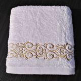 High Quality 100% Cotton Terry Embroidered Towel Manufacturer