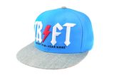 Custom Promotional Hat Leisure Flat Brim 6 Panel Snapback Cap