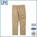 2017 Spring Custom Vintage Cotton Printing Pants